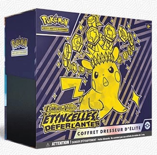 ETB EV08 Etincelles Deferlantes Coffret Dresseur Elite FR